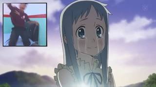 Anohana Saddest Reaction Ever  Anime Reaction [upl. by Akkim]