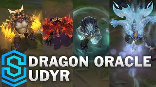 Dragon Oracle Udyr 2022 Skin Spotlight  PreRelease  League of Legends [upl. by Gorton]