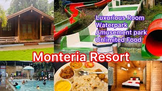 Monteria Resort Karjat  Best Resort in Karjat  Waterpark and Amusement Park [upl. by Eppilihp]