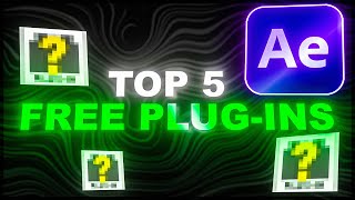 Top 5 FREE Plugins You NEED in 2024 After Effects [upl. by Kay184]