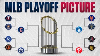 2024 MLB Playoff Picture Tigers Mariners and Braves looking to grab wild card spots [upl. by Novick]