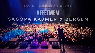 Sagopa Kajmer amp Bergen quotAFFETMEMquot İstanbul Volkswagen Arena 4K Video [upl. by Eillom606]