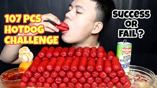 100PCS HOTDOG CHALLENGE  Pinoy Mukbang  Mukbang Philippines  Mukbang Challenge  Vivas Malimban [upl. by Asselim]