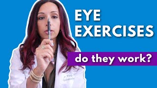 Pencil PushUp Eye Exercises amp Vision Therapy  Eye Doctor Shows You How [upl. by Salazar341]