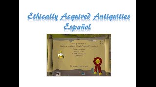 Ethically Acquired Antiquities OSRS Español [upl. by Worl]