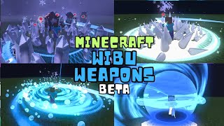 Coolest New Weapons Addon quot WIBU WEAPONSquot V2 Superb for Minecraft Pocket Edition 121 [upl. by Arres]