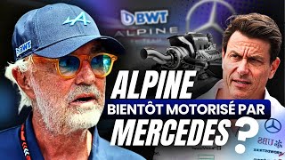 ALPINE bientôt MOTORISÉ par MERCEDES [upl. by Scales642]