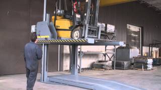 Pentalift Fork Truck Maintenance Lift [upl. by Belter]