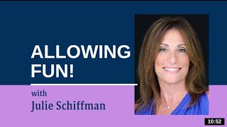 Allowing FUN EFT Tapping with Julie Schiffman [upl. by Hanauq]