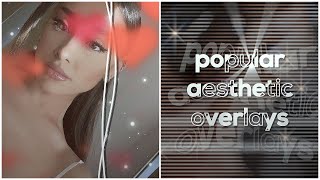 popular aesthetic overlays [upl. by Edvard]