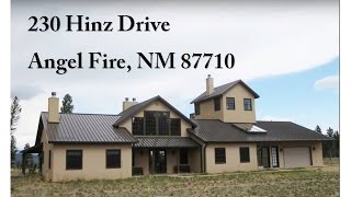 Taos real estate  homes  properties for sale 230 Hinz Dr Hidden Lake Angel Fire NM 87710 [upl. by Nomael798]