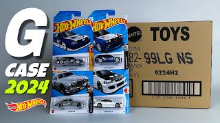 Unboxing Hot Wheels 2024  G Case [upl. by Odraude]