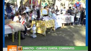 Vivo en Argentina  Corrientes  Curuzú Cuatiá  Pueblo de artesanos  170413 5 de 5 [upl. by Immak]