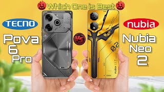 Tecno Pova 6 Pro Vs Nubia Neo 2 Pn52tech [upl. by Assilat622]