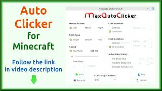 How to Use an Auto Clicker to Master your Gameplay in Minecraft The Online Gaming Platform [upl. by Thorlay128]