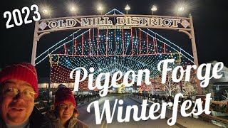 2023 Pigeon Forge Winterfest Christmas Lights Drive  Patriot Park  The Inn at the Christmas Place [upl. by Issor]