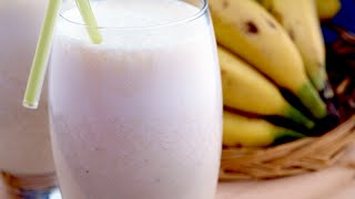 JUGO O BATIDO DE PLATANO CON YOGURT BEBIBLE [upl. by Menzies]