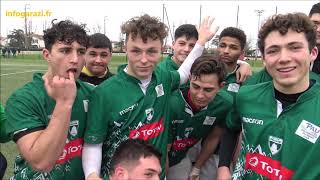 Les Crabos de Pau leur victoire contre Biarritz Olympique 15 à 19 [upl. by Nitaj30]