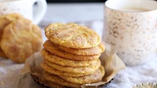 Pumpkin Chai Snickerdoodles [upl. by Hatty]