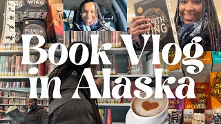 cozy Alaska Bookstore Vlog 📚🍁☕️ [upl. by Tail]