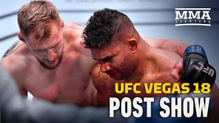 UFC Vegas 18 Overeem vs Volkov Post Show LIVE Stream  MMA Fighting [upl. by Chapen61]