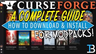 How To Download amp Install The CurseForge Launcher Your Guide to the CurseForge Launcher [upl. by Llien191]