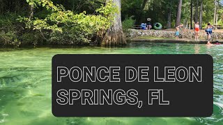 Ponce De Leon Springs in Florida [upl. by Kalk]