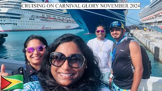 CRUISING ON CARNIVAL GLORY NOVEMBER 2024 [upl. by Klockau]