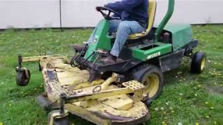 John Deere Model F935 Diesel 72quot Front Mount Mower [upl. by Ahsakal]