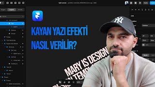 Framer Kayan Yazı Efekti Scroll Transform  Websitene seviye atlat [upl. by Yerac]