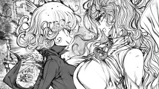 Inking TATSUMAKI VS PSYKOS OnePunch Man [upl. by Eycats]