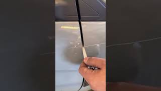 Simple technique for adjusting the front fender repaircar automechanic automobile otomotif car [upl. by Kathye]