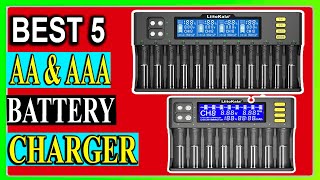 Top 5 Best Rechargeable AA amp AAA Battery Charger Review in 2024LiFePO4 [upl. by Milstone]