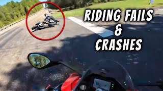 EPIC amp CRAZY MOMENTS  MOTORCYCLE CRASHES YOU NEED TO SEE [upl. by Soloman]