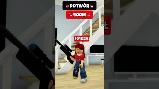 POTWORY ZAATAKOWAŁY SZKOŁĘ W ROBLOX😨👹 roblox [upl. by Ragucci]