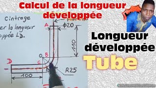 Longueur développée comment calculer la longueur développée dun tube indiamaroo movies [upl. by Llyrehc]