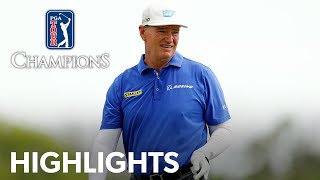 Ernie Els sets scoring record  Round 3  Principal Charity [upl. by Gleich]