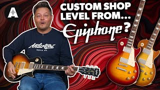 Gibson Custom Shop Specs in an Epiphone  New Epiphone 1959 Les Paul Standard [upl. by Benedetta]