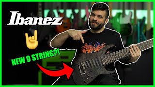 ABSOLUTELY BRUTAL Ibanez RG9PB 9 String Guitar DemoReview [upl. by Iahk659]