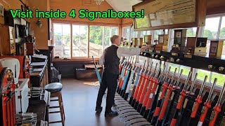 Severn Valley Railway Signalbox Visit [upl. by Leonid]