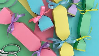 How To Make A Candy Gift Box  Paper Craft Ideas [upl. by Sivartal]