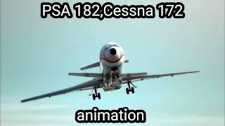 airplane crash animation vs reality 14 [upl. by Ariahay]