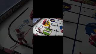 Tricks from left wing Rate from 110 hockey tablehockey nhl stiga tricks [upl. by Nehcterg]