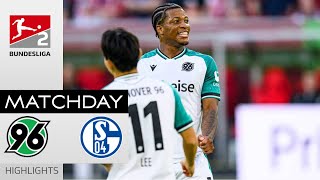 Hannover 96 vs Schalke 04  10 Highlights  2 Bundesliga 2024  hannover vs schalke [upl. by Colbert]