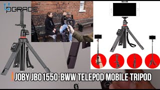 JOBY JB01550 TelePod Mobile Tripod for Smartphone and Camera [upl. by Berhley]