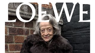 DAME MAGGIE SMITH THE FACE OF THE quotLOEWEquot SPRING CAMPAIGN AT 88 PIERTOTUM LOCOMOTOR [upl. by Eniamahs612]