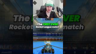 the first EVER rocket league match [upl. by Ahkeber710]