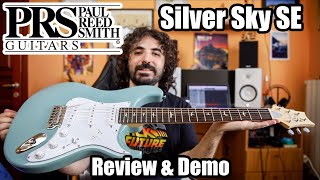 PRS Silver Sky SE  Review amp Demo [upl. by Georg421]