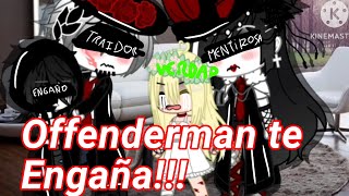 🥀💔Offenderman te ⚠️Engaña⚠️😭 ✨ offenderman x kagekao🖤😍o 💜offenderwoman x sadie ✨💕 Creepypastas [upl. by Smart]