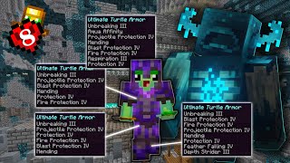 I Built Minecrafts ILLEGAL GOD Armor in Hardcore Minecraft [upl. by Imugem]